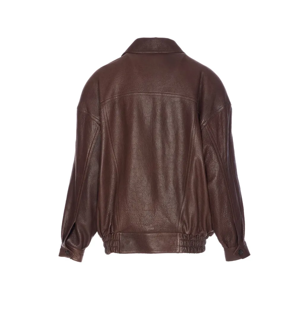 Saint Laurent Zip-Up Bomber Jacket