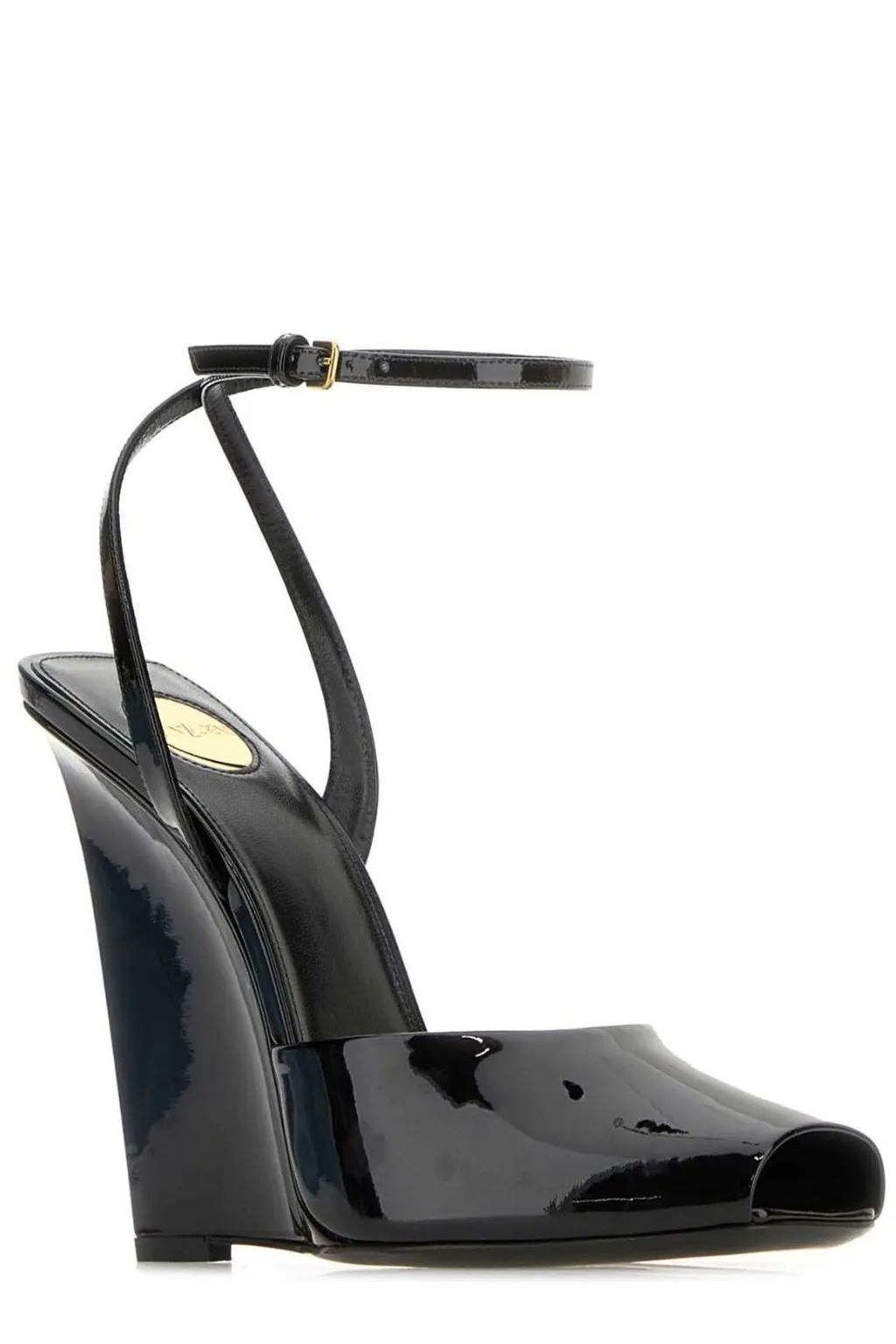 Saint Laurent La Scandale Wedge Sandals