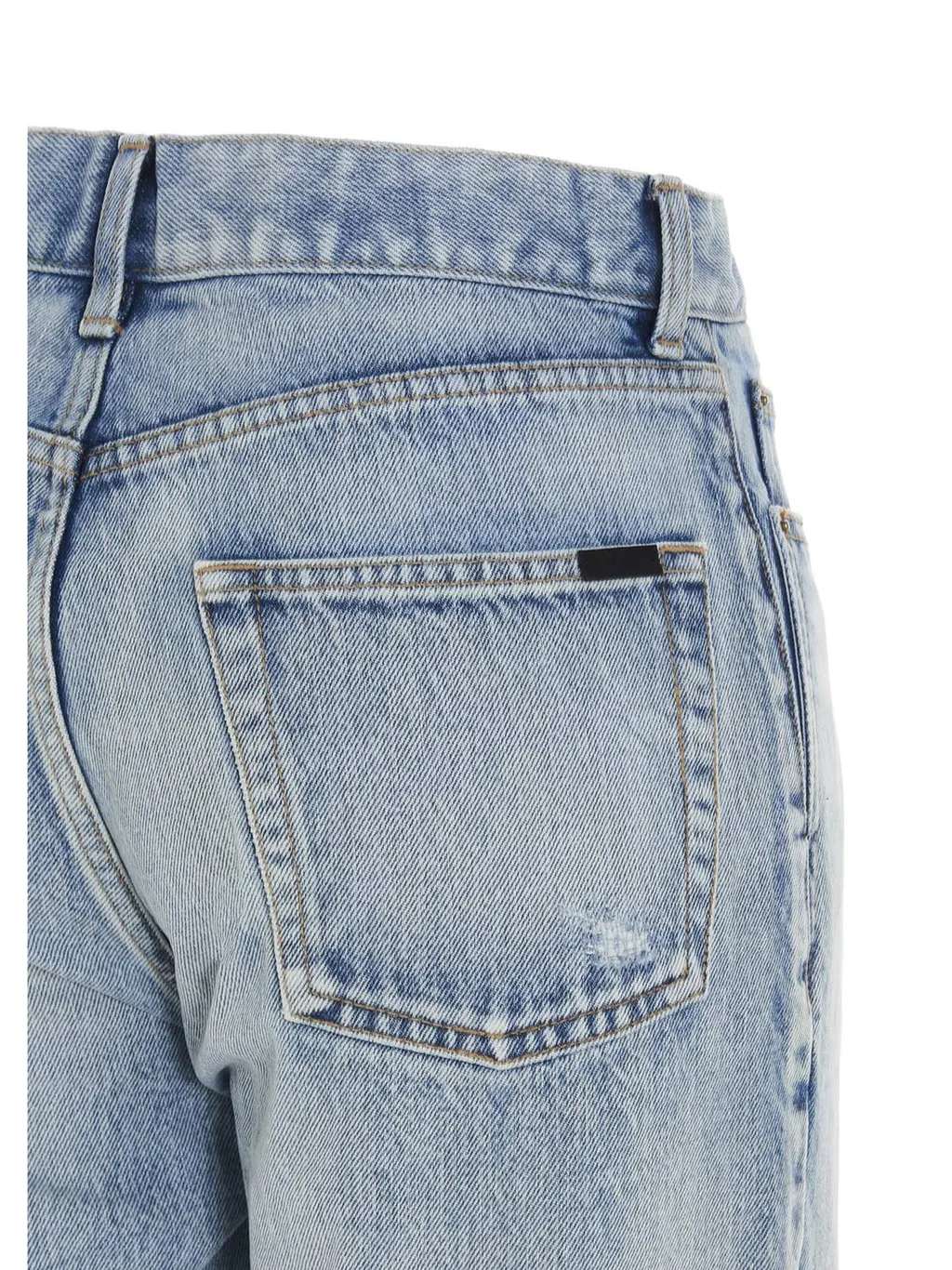 Saint Laurent High Waist Slim-Fit Jeans