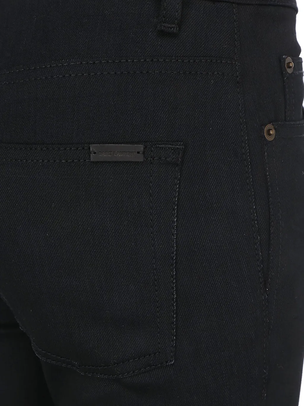 Saint Laurent Mid-Rise Skinny Jeans