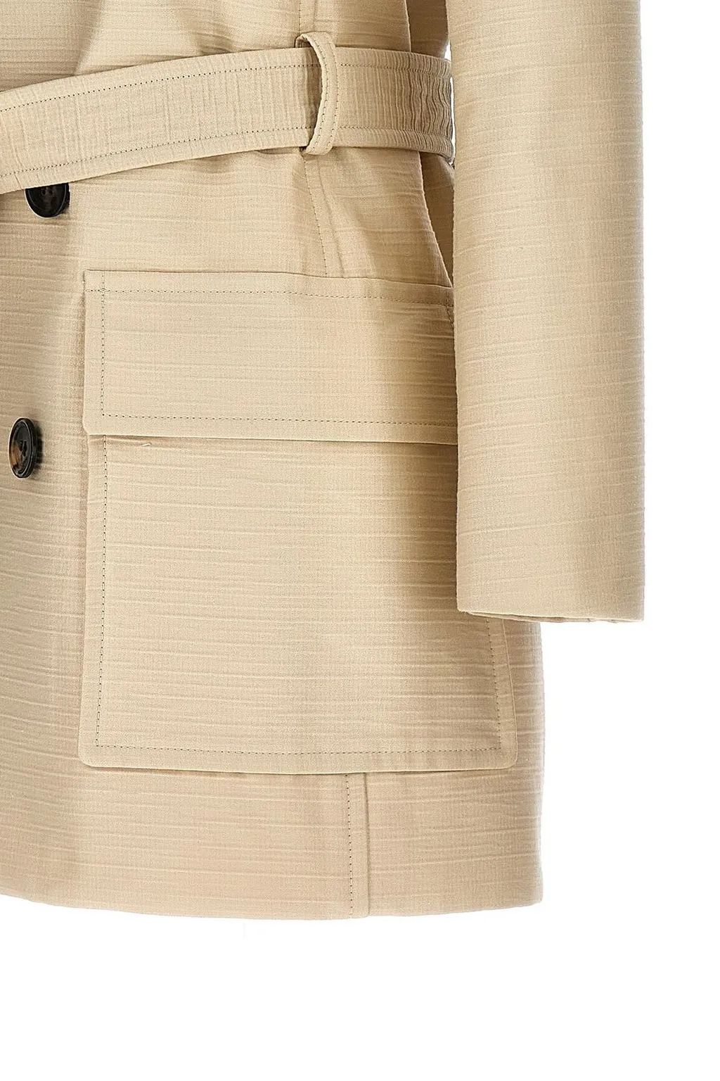 Saint Laurent Saharienne Double-Breasted Jacket