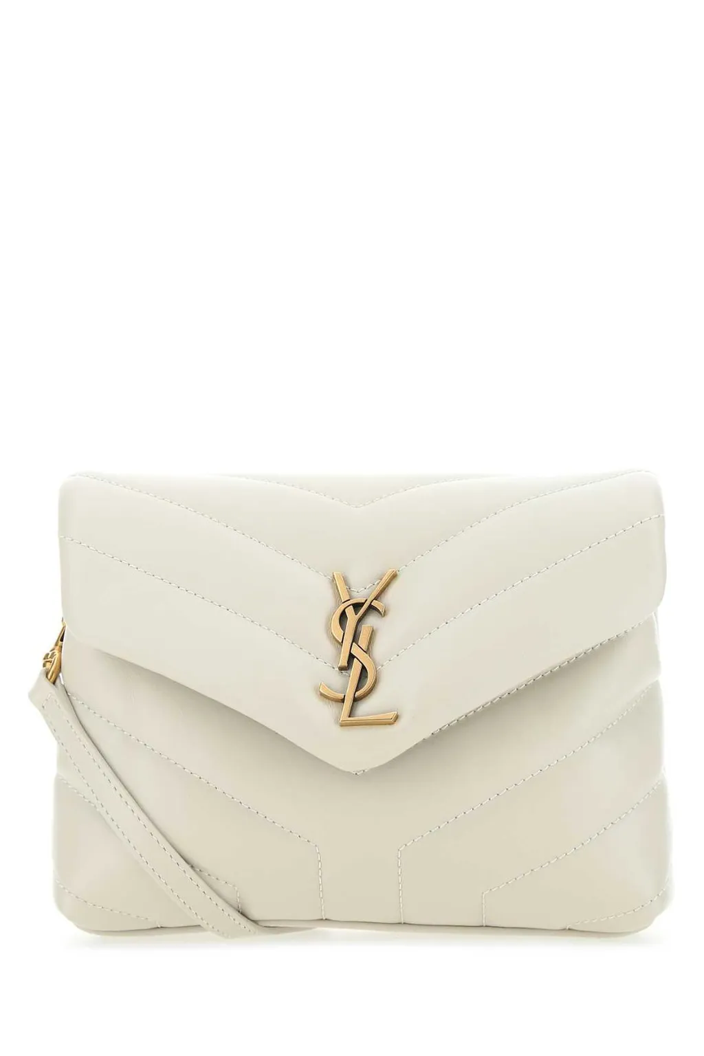 Saint Laurent Loulou Toy Logo Plaque Shoulder Bag