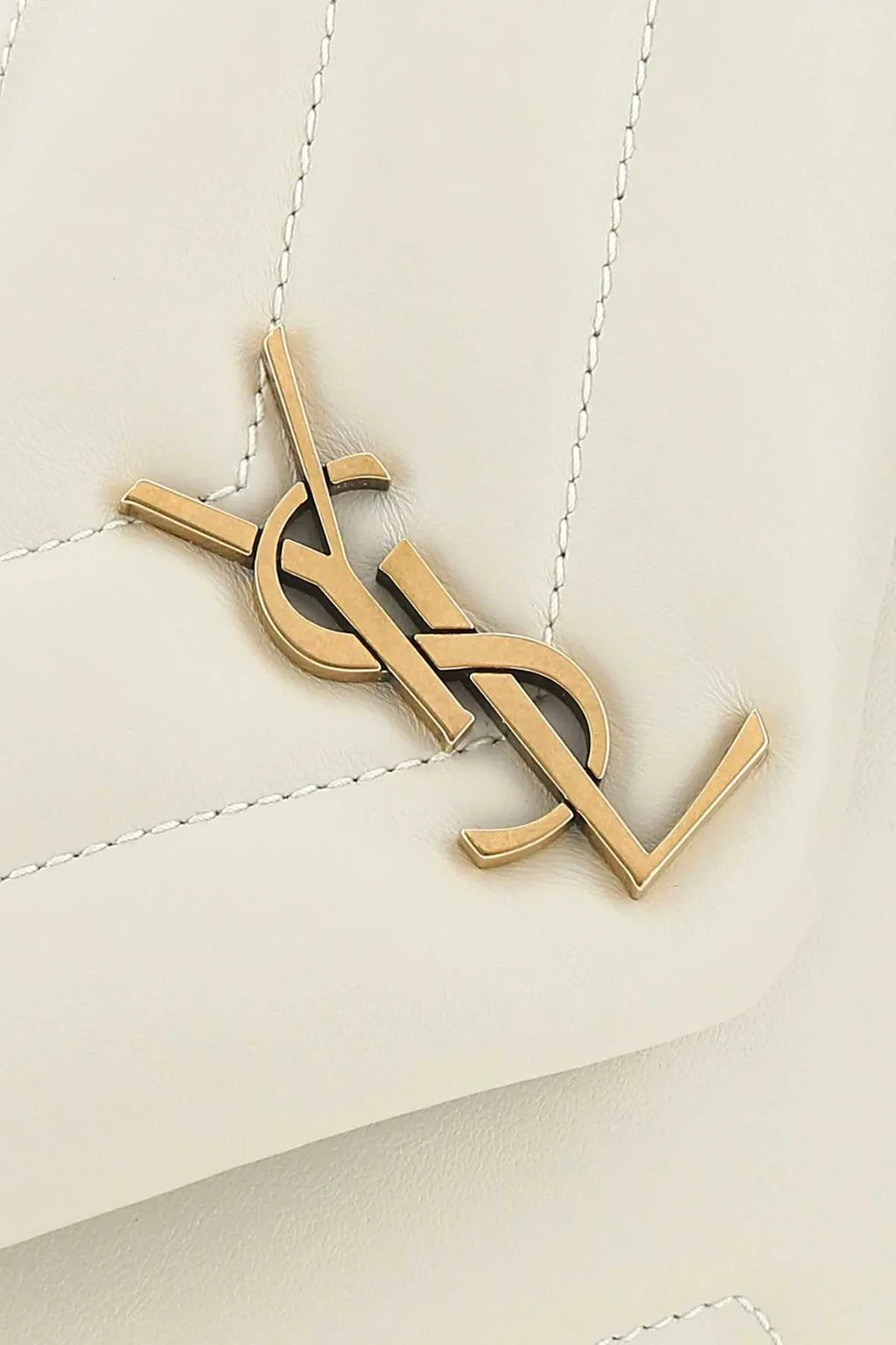 Saint Laurent Loulou Toy Logo Plaque Shoulder Bag