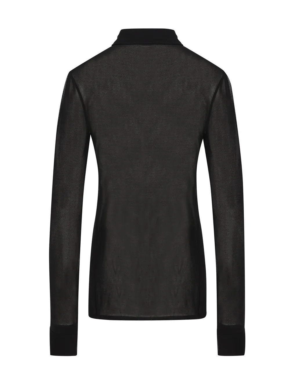 Saint Laurent Semi-Sheer Buttoned Shirt