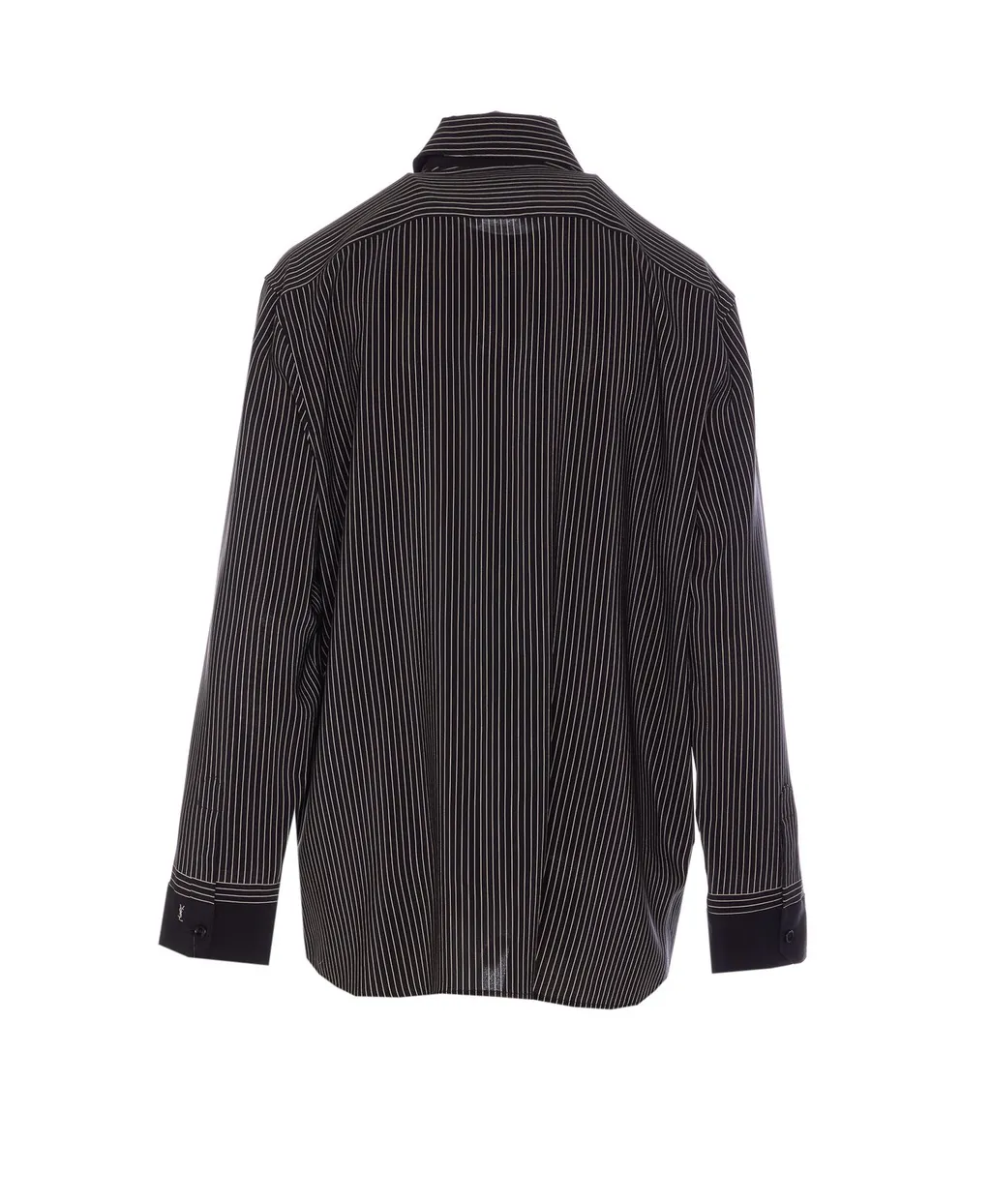 Saint Laurent Striped Button-Up Shirt