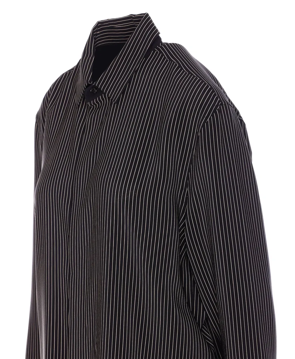 Saint Laurent Striped Button-Up Shirt