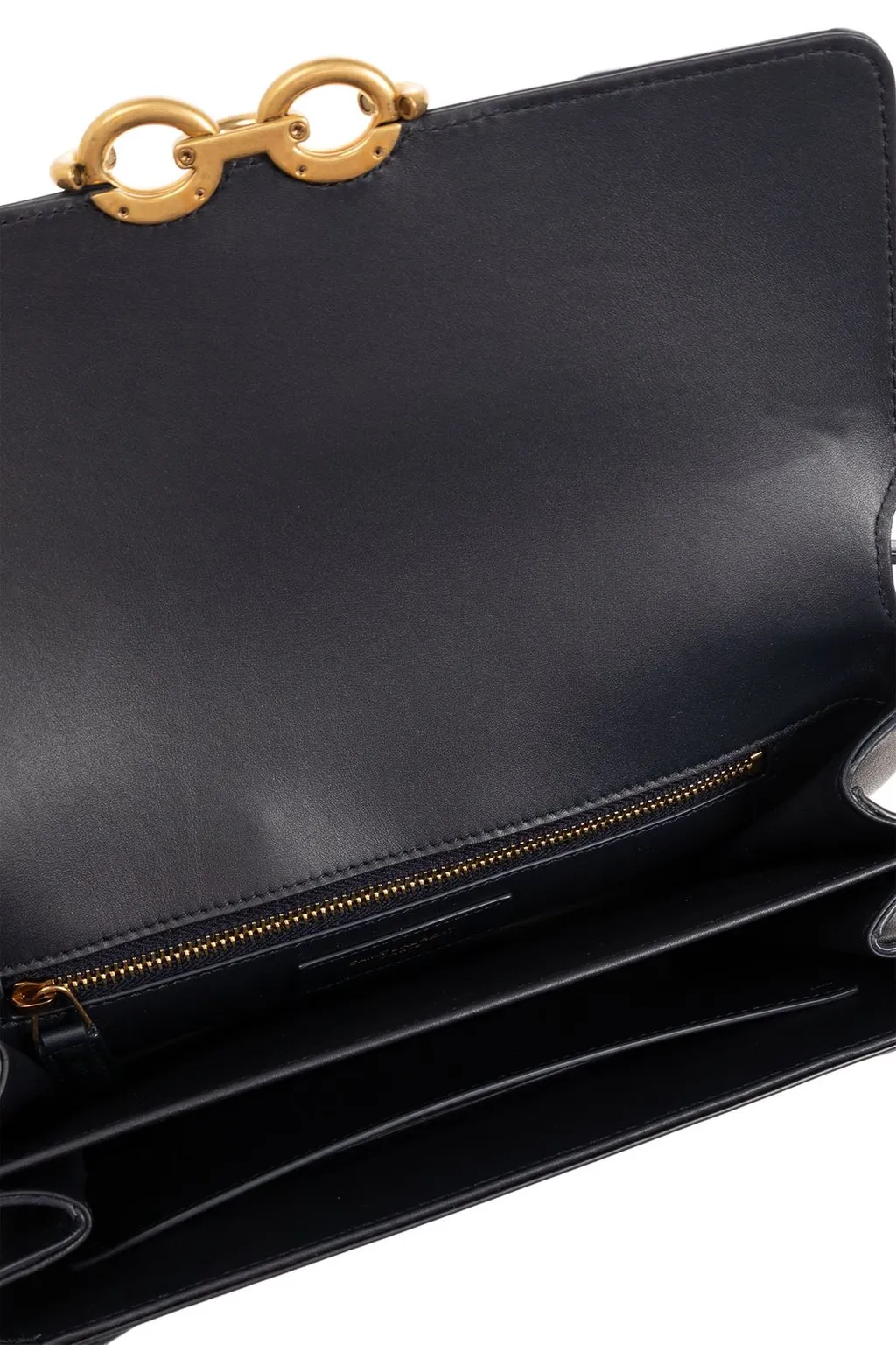 Saint Laurent Le Maillon Striped Satchel Bag