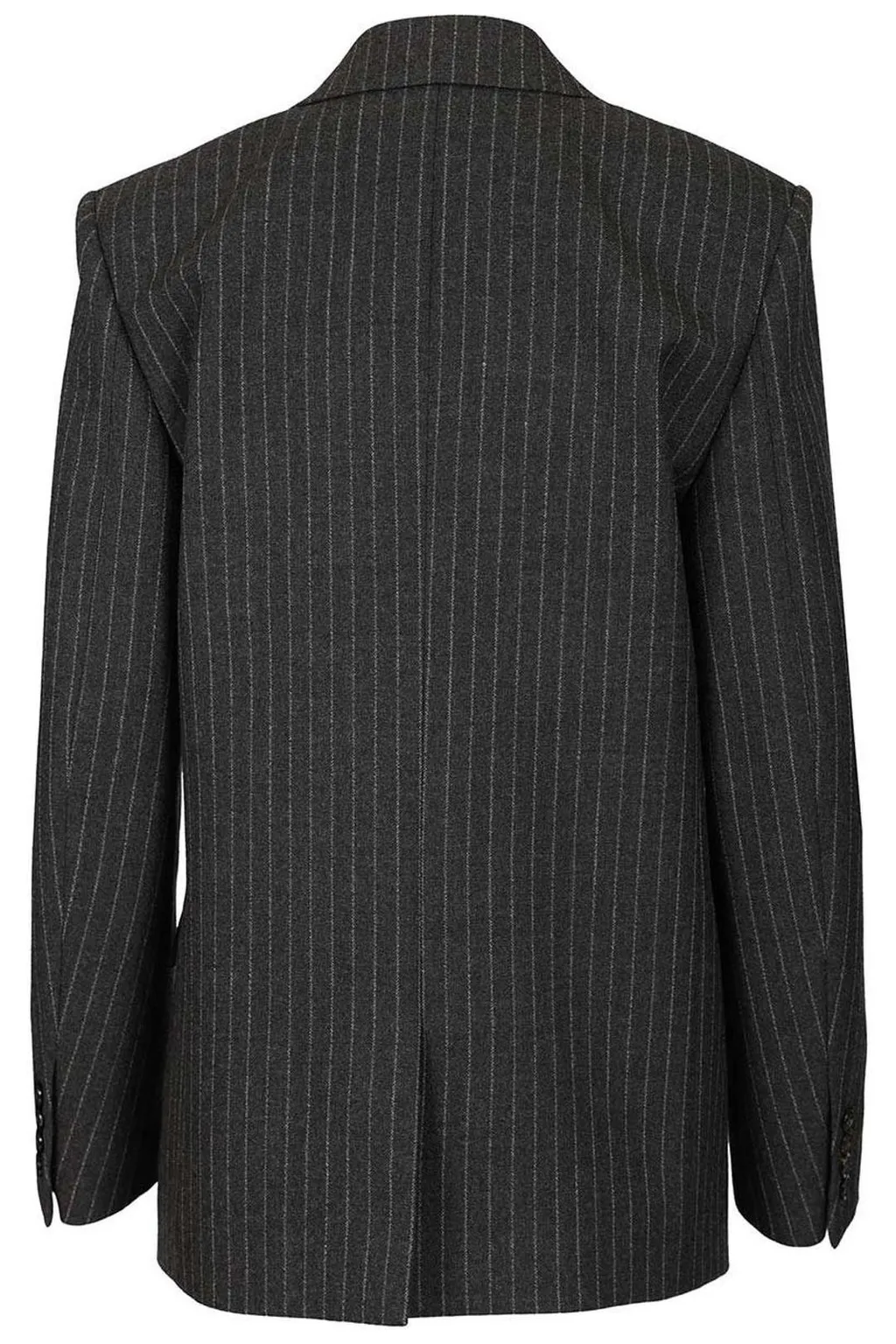 Saint Laurent Double-Breasted Long-Sleeved Jacket