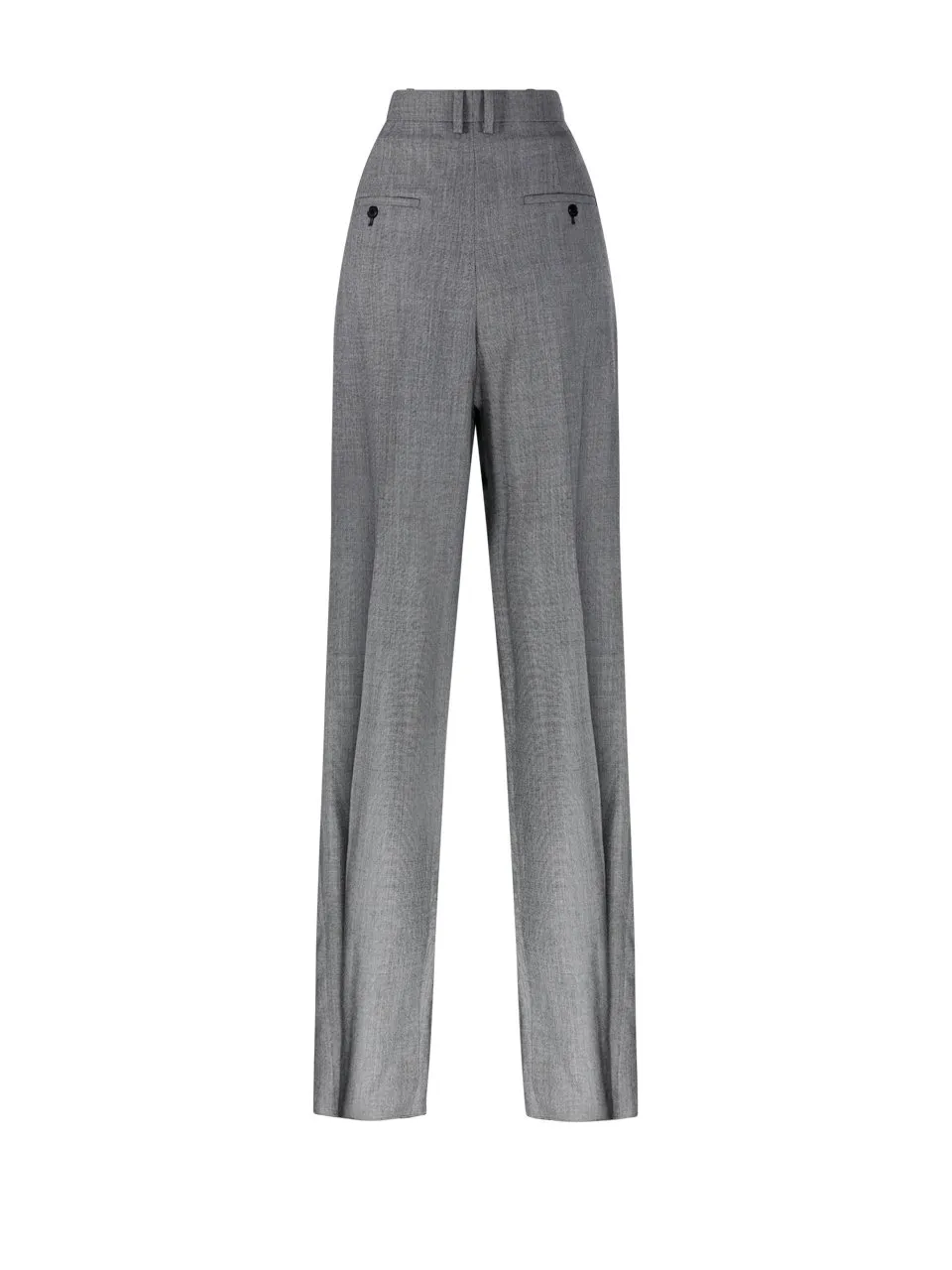 Saint Laurent High Waist Wide Leg Pants