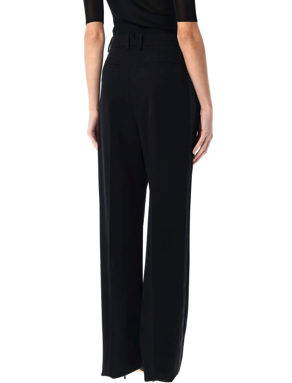 Saint Laurent Pleat Detailed Dress Pants
