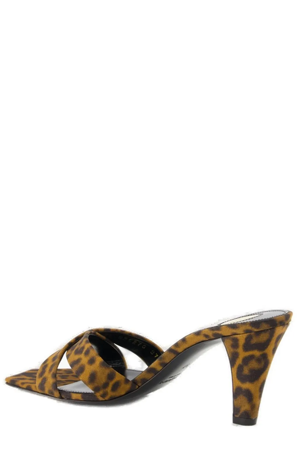 Saint Laurent Jill Leopard Mules