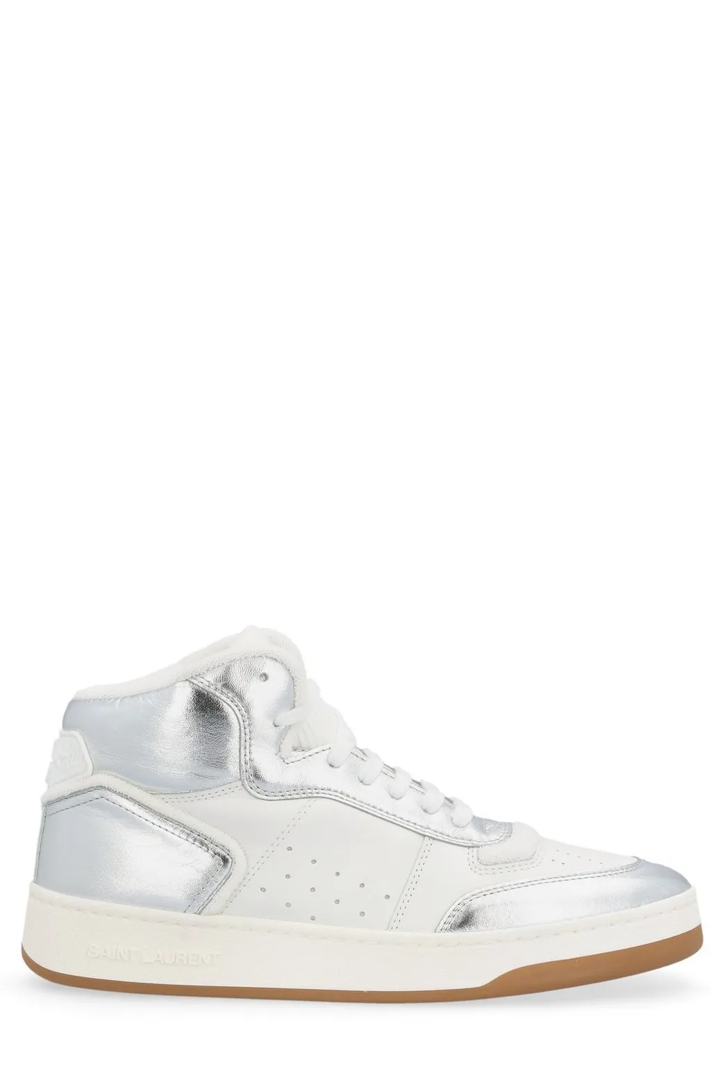 Saint Laurent Sl/80 Mid-Top Sneakers