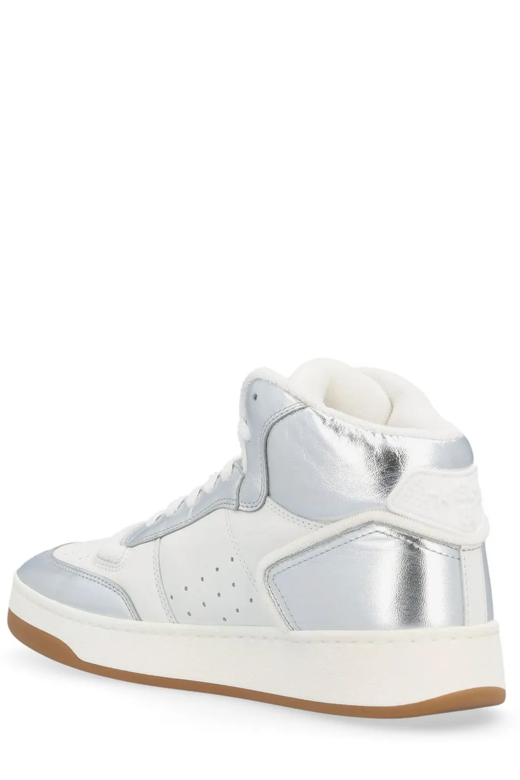 Saint Laurent Sl/80 Mid-Top Sneakers