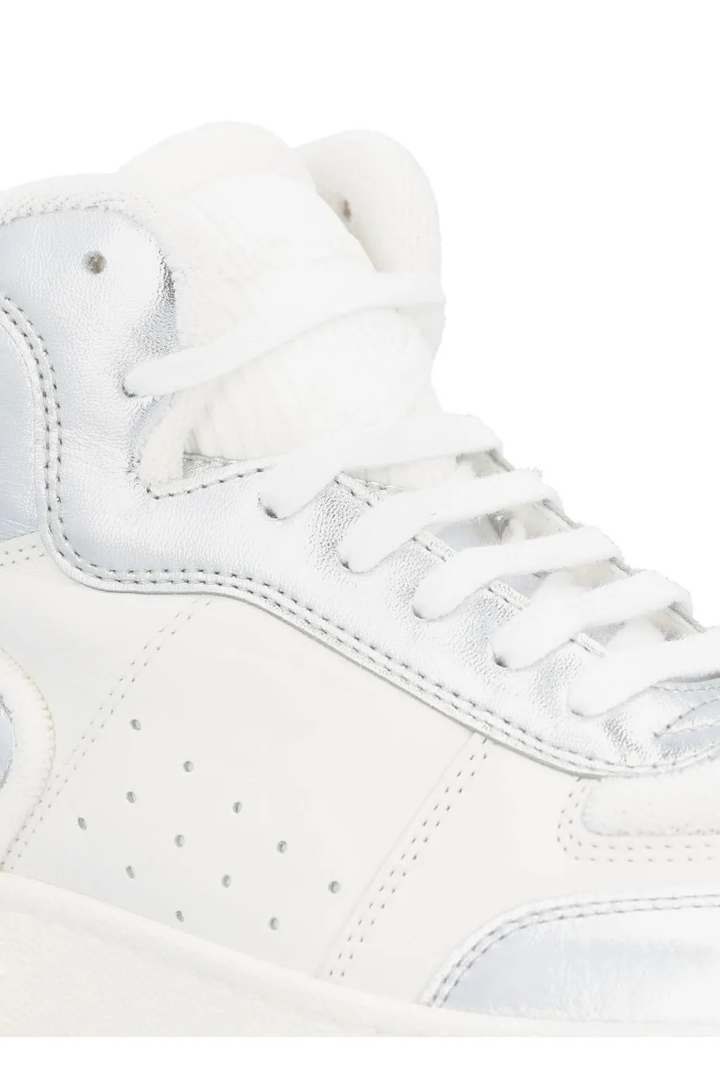 Saint Laurent Sl/80 Mid-Top Sneakers