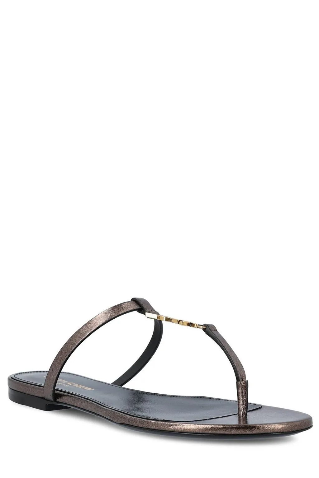 Saint Laurent Cassandra Logo Plaque Slides