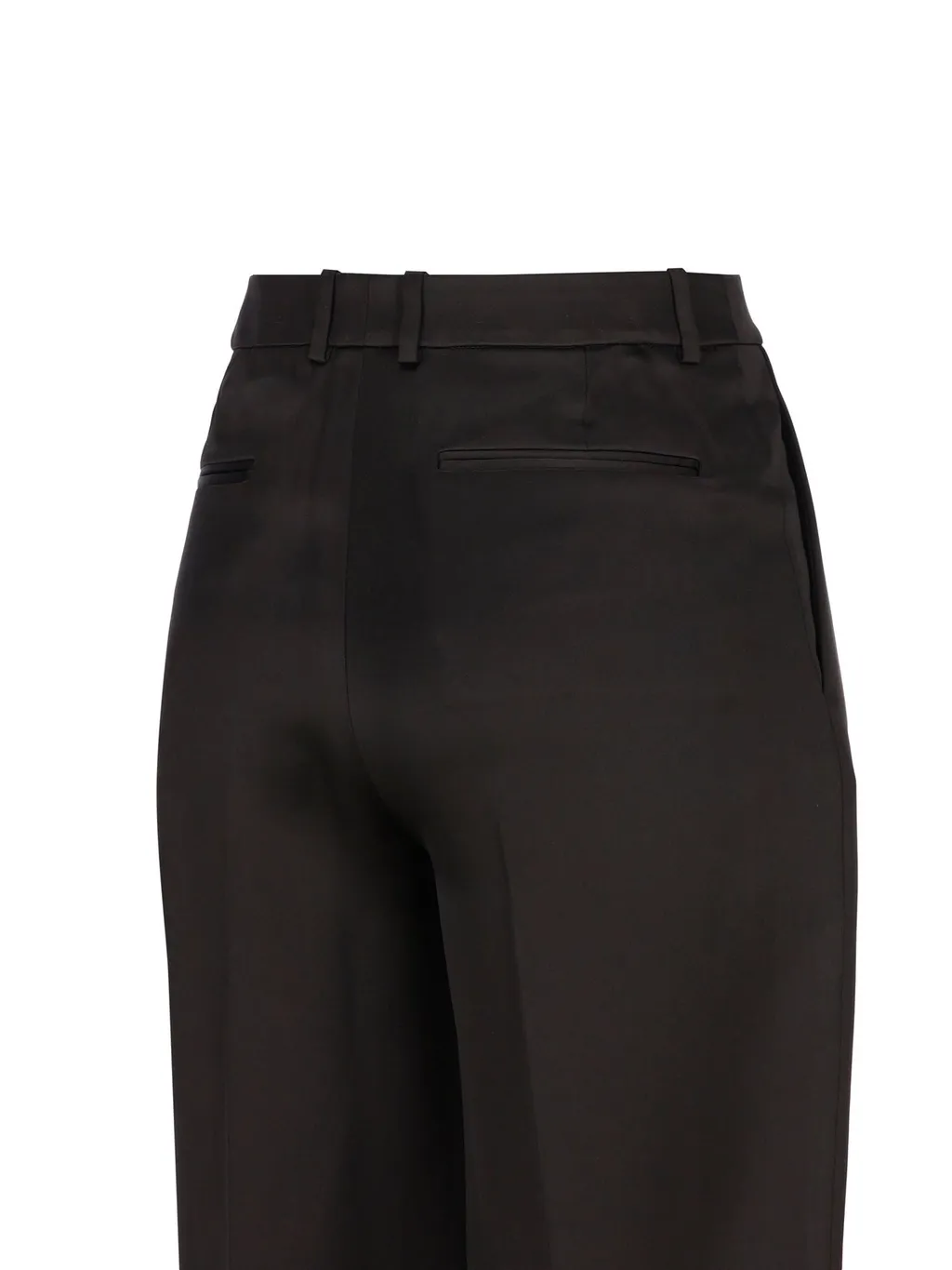 Saint Laurent High Waist Flared Trousers