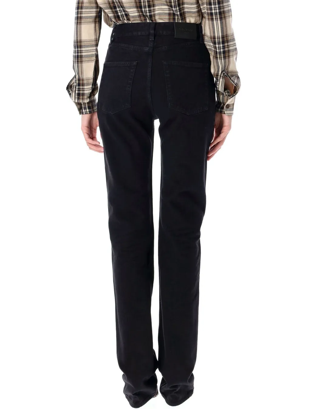 Saint Laurent 90's High Waist Slim Fit Jeans