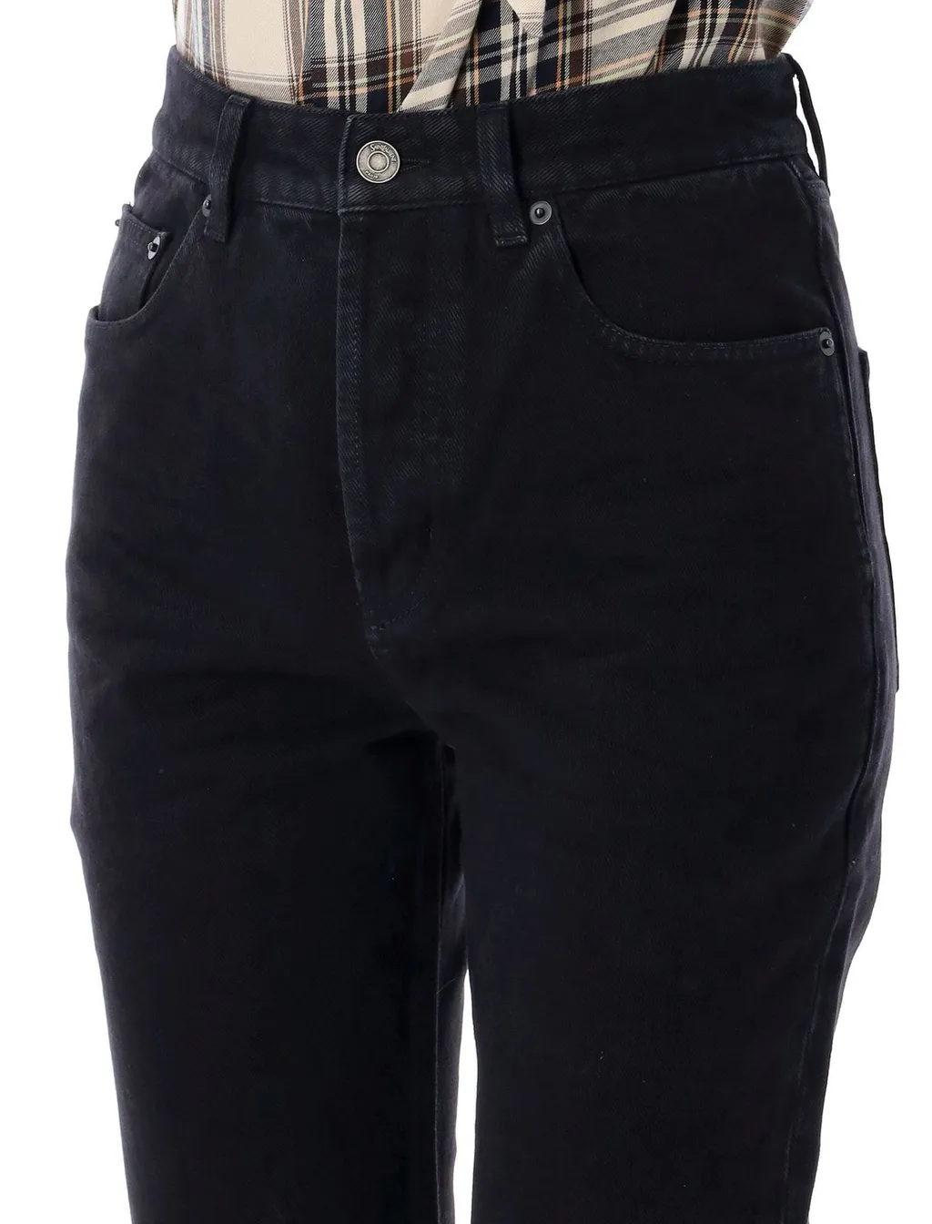 Saint Laurent 90's High Waist Slim Fit Jeans