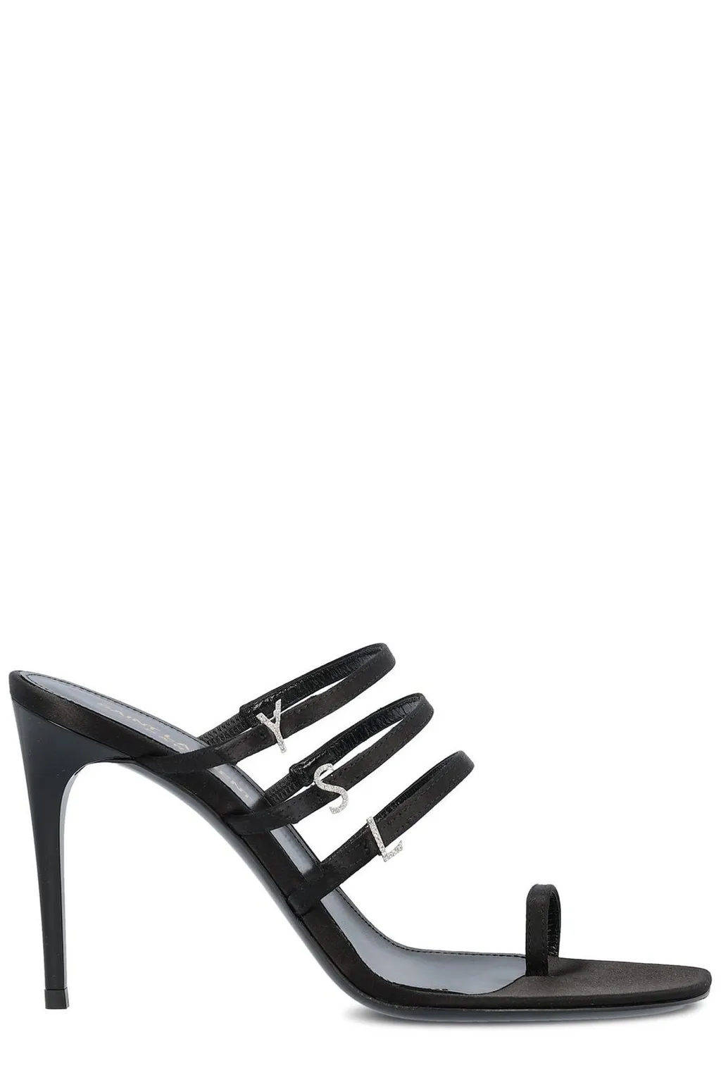 Saint Laurent Jerry Square Open Toe Mules