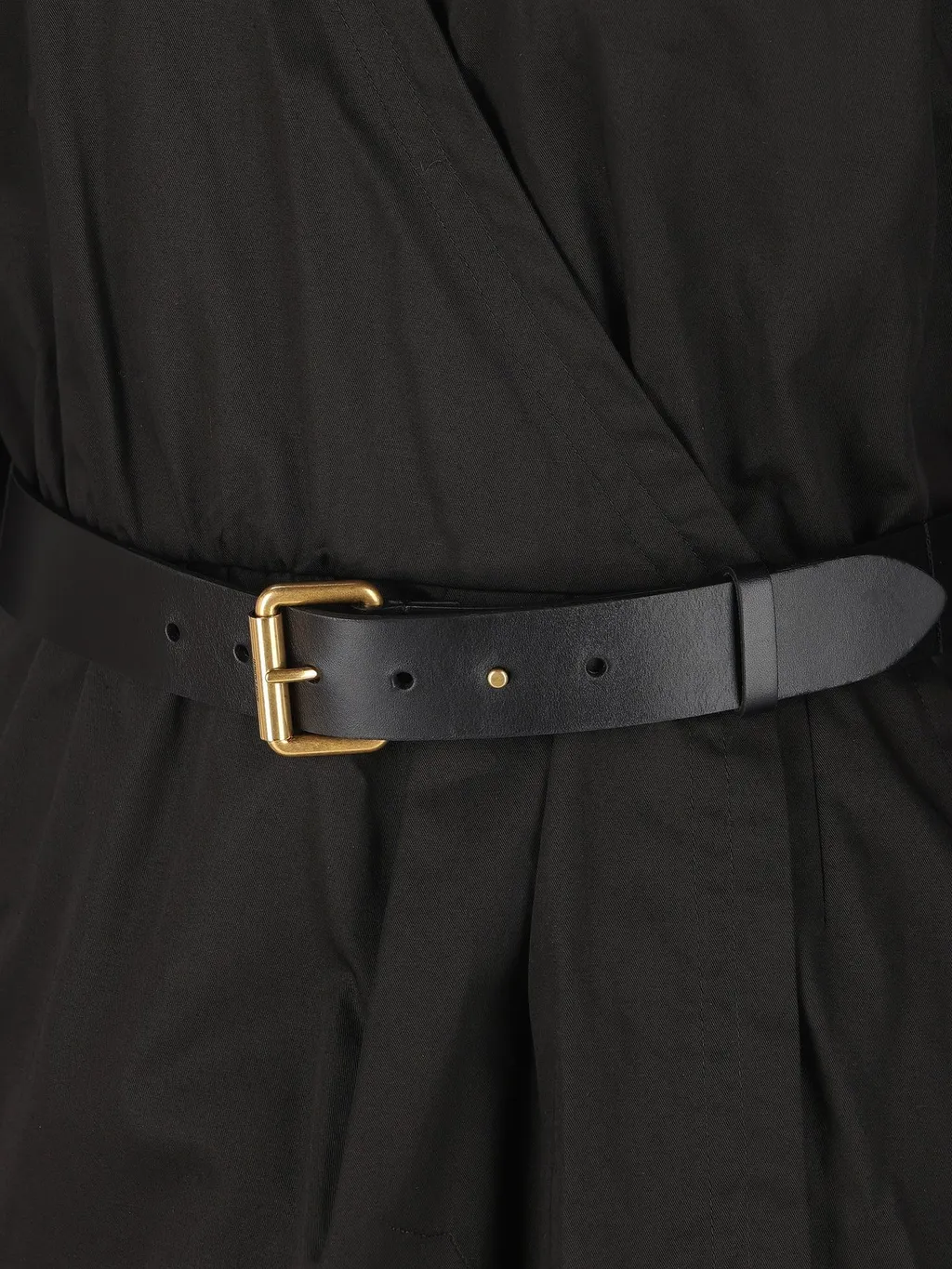 Saint Laurent Belted Wrap Dress