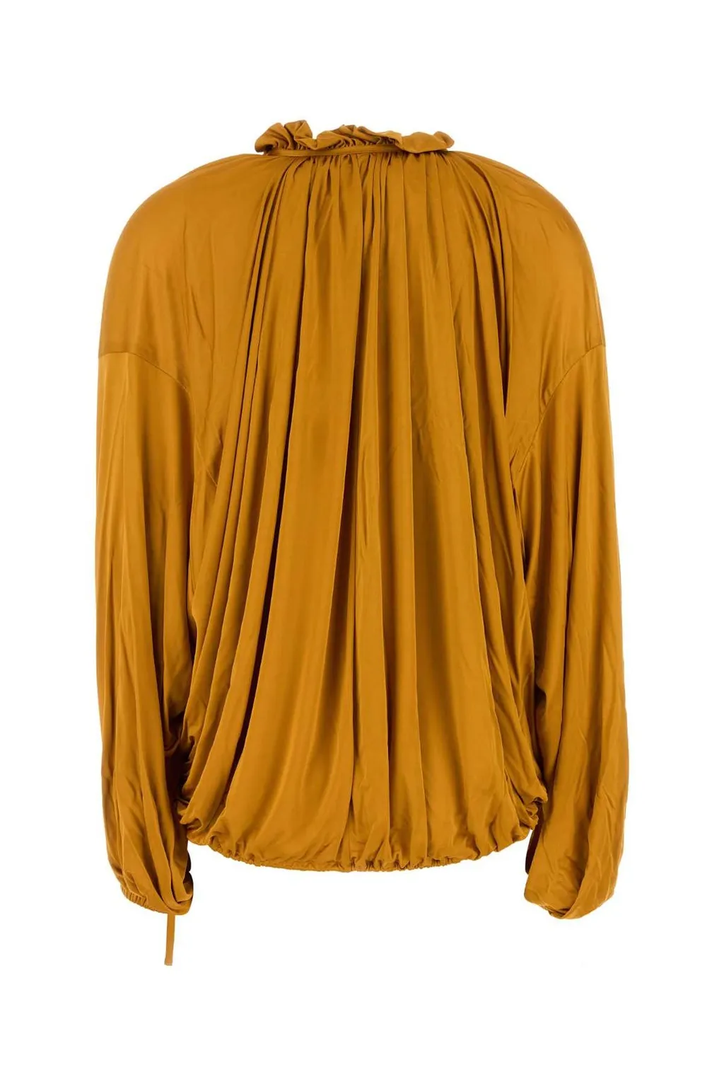 Saint Laurent Puff-Sleeved Knitted Shirt