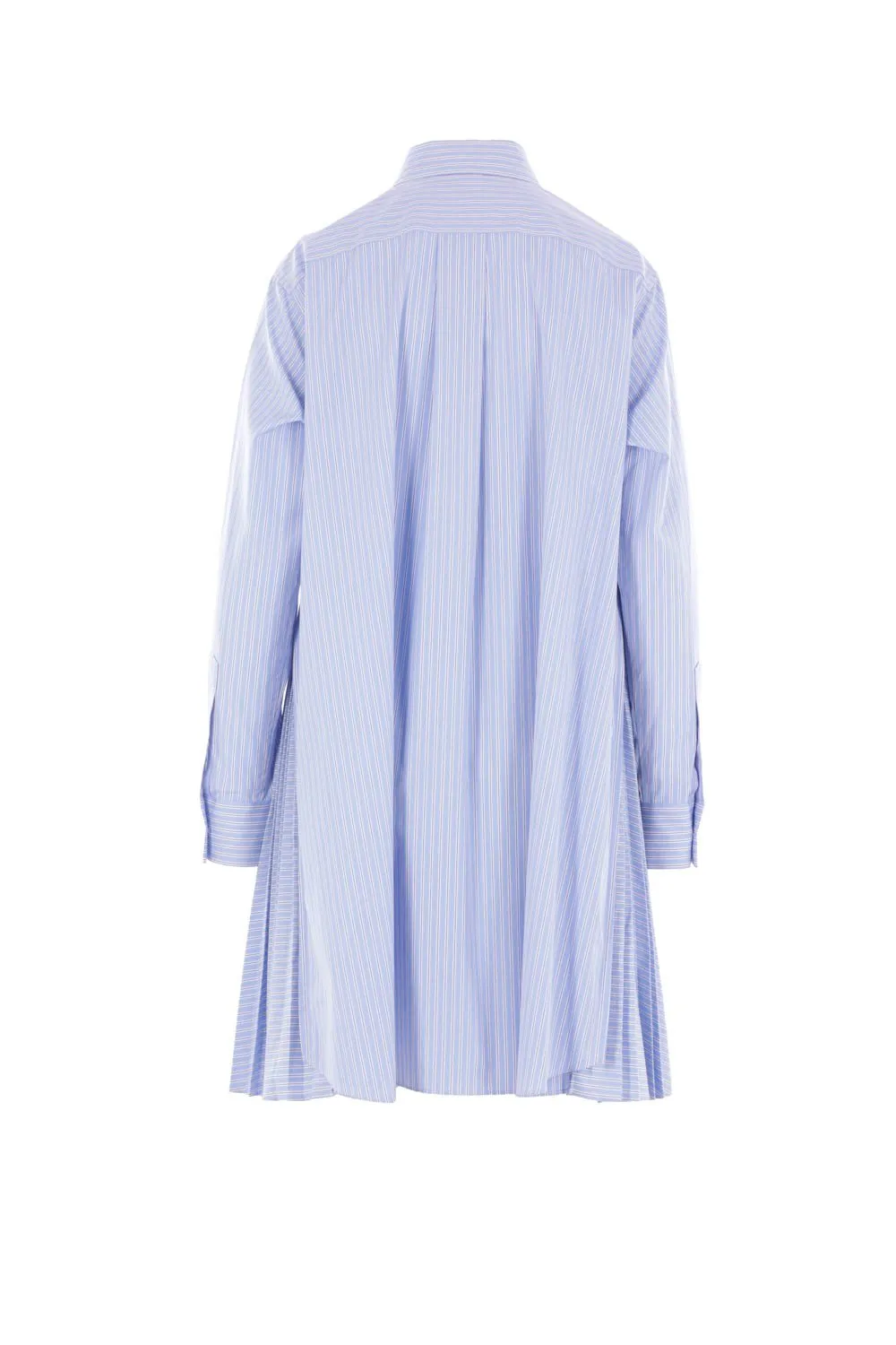 Sacai Long-Sleeved Shirt Dress
