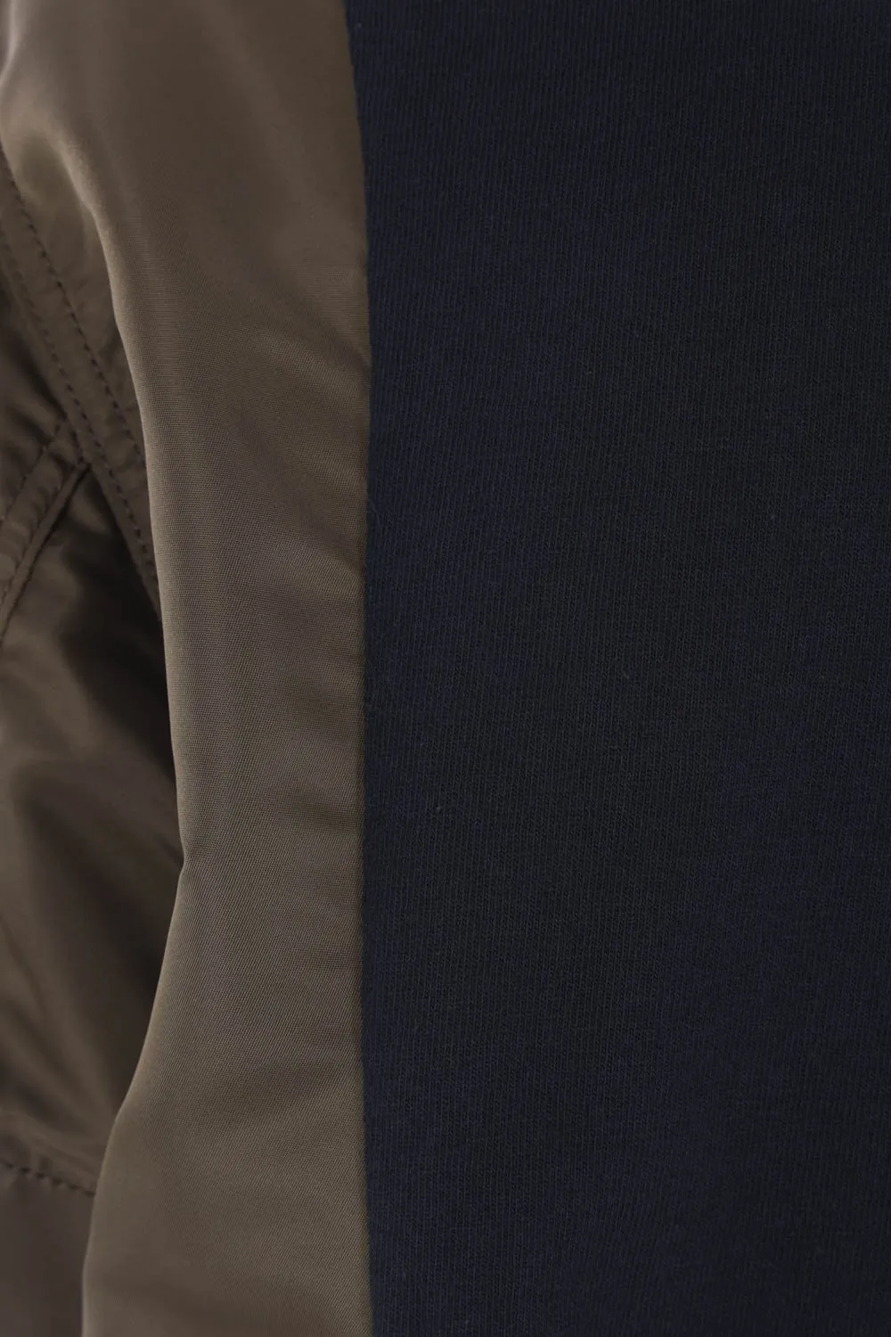 Sacai Panel Detailed Crewneck T-Shirt