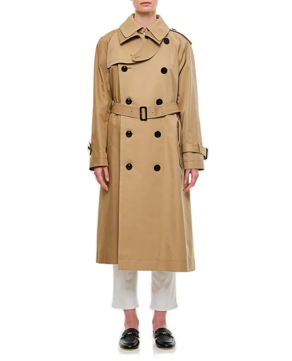 Sacai Double Breasted Trench Coat