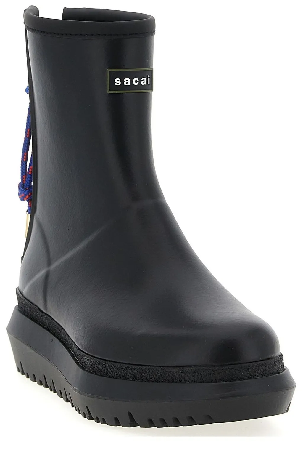 Sacai Zip-Detailed Ankle Boots