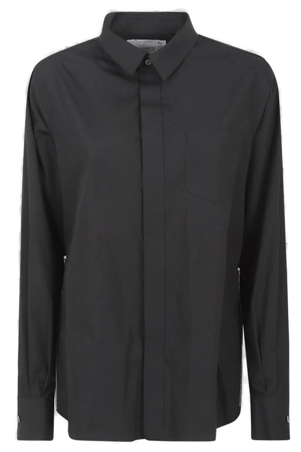 Sacai Zip Detailed Shirt