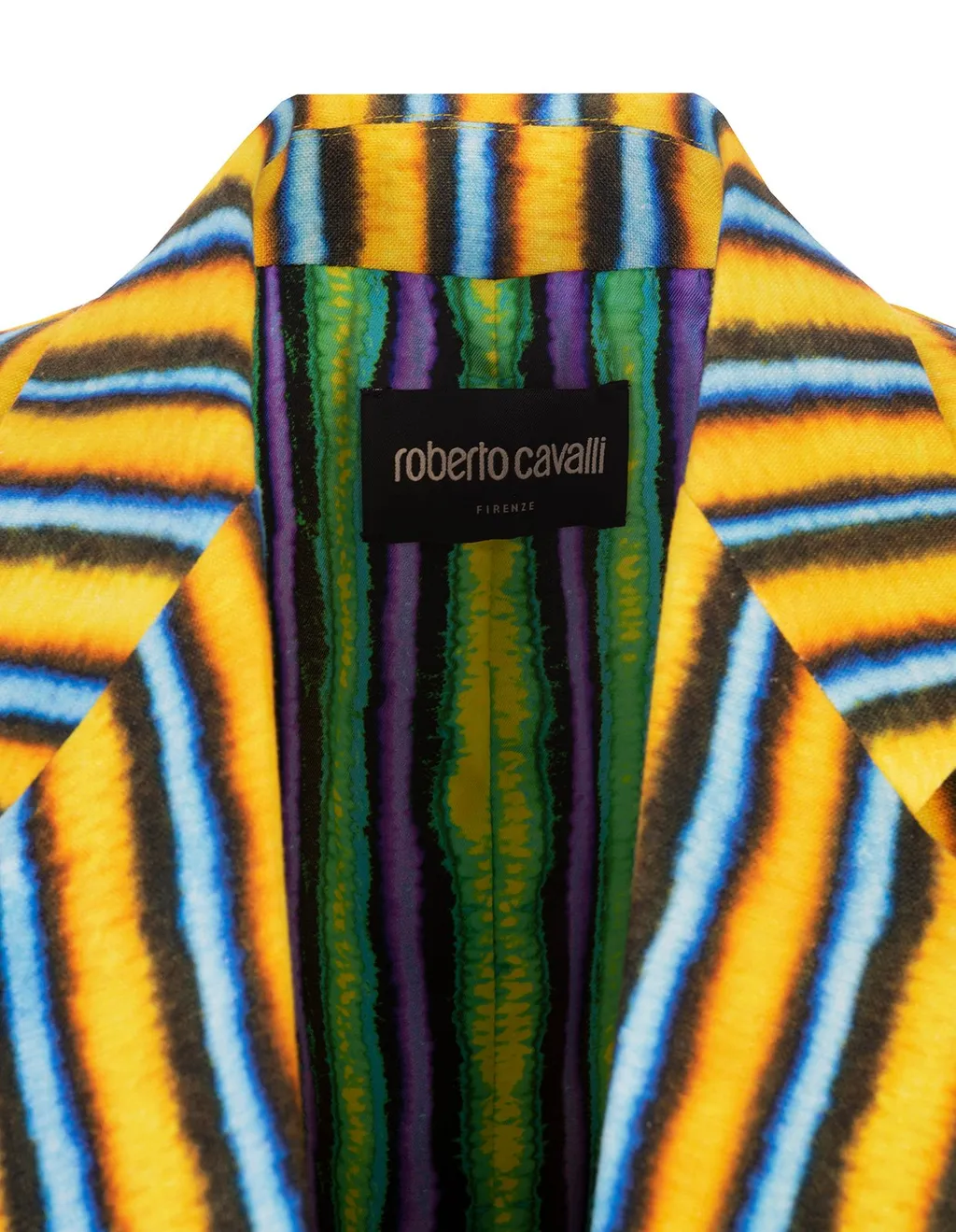 Roberto Cavalli Baidera Print Jacket