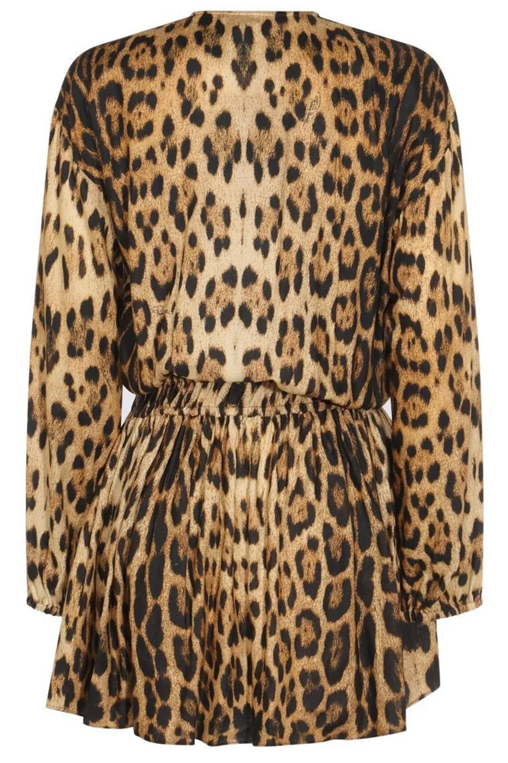 Roberto Cavalli Print Short Dress