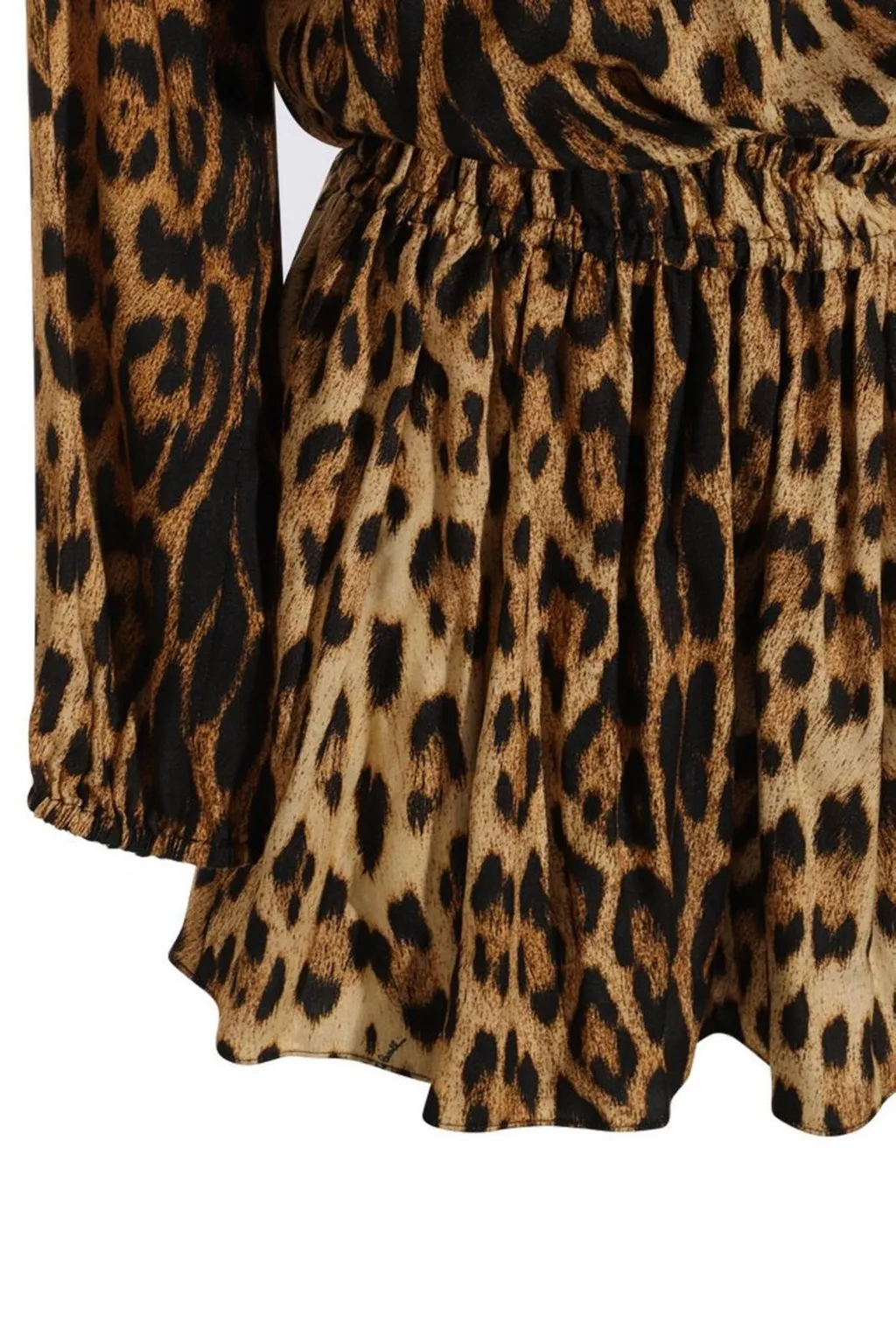 Roberto Cavalli Print Short Dress