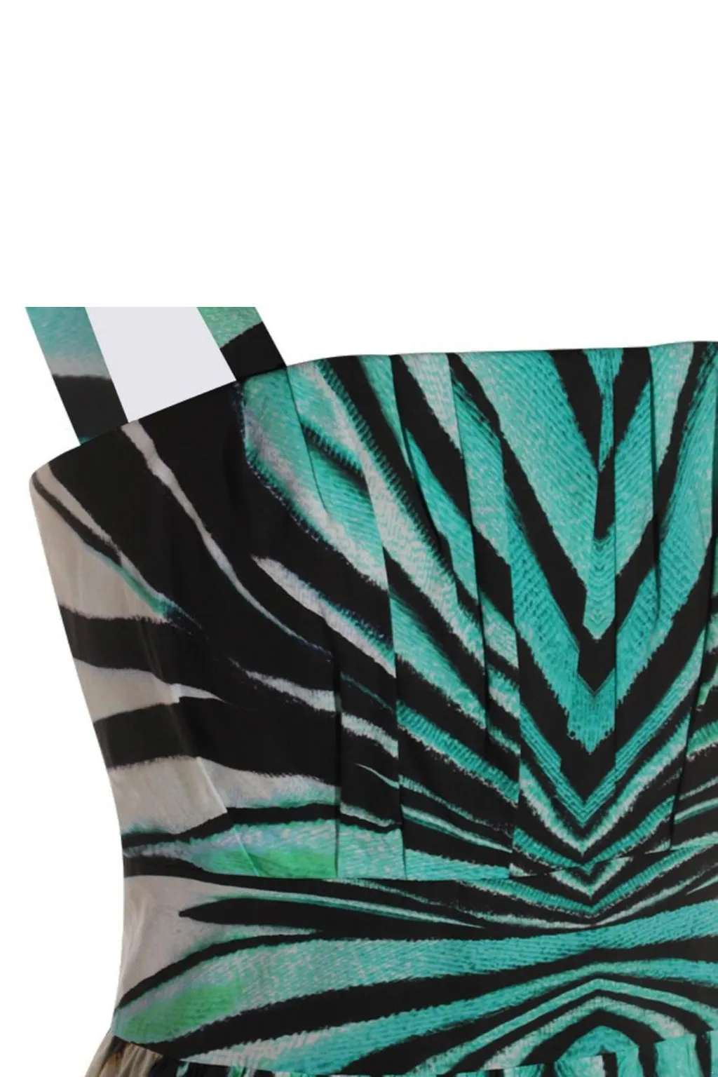 Roberto Cavalli Ray Of Sea Print Mini Dress