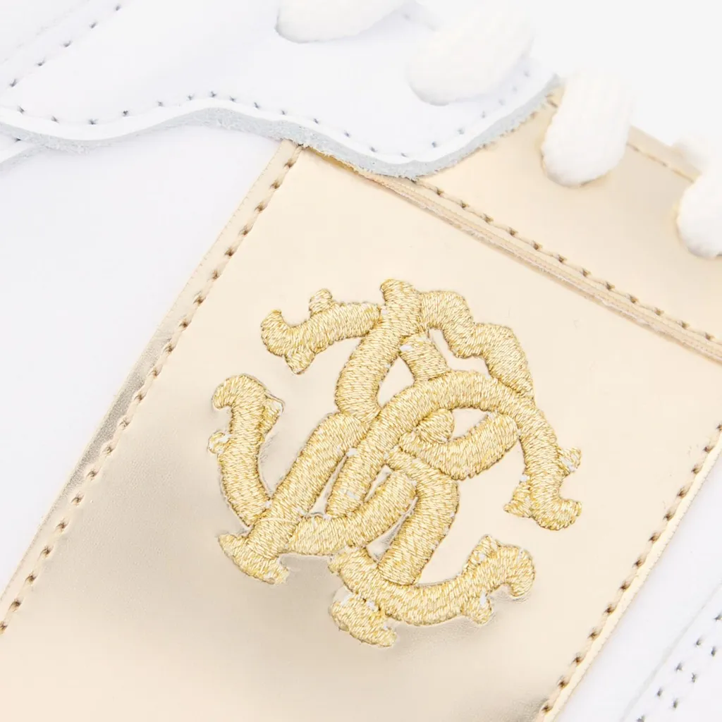 Roberto Cavalli Monogram Running Sneakers