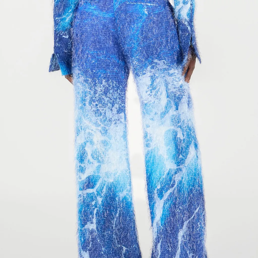 Roberto Cavalli Stretto Di Messina Print Pants