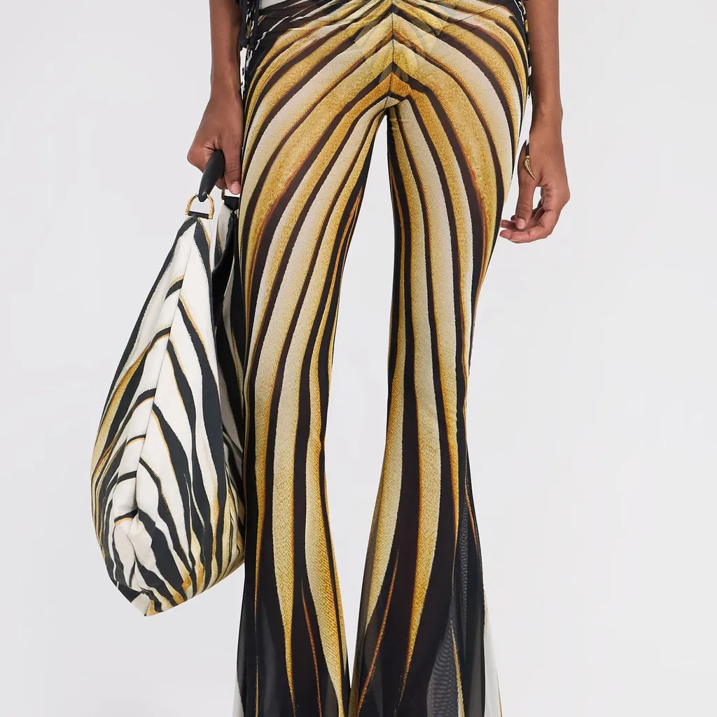 Roberto Cavalli Ray Printed Trousers