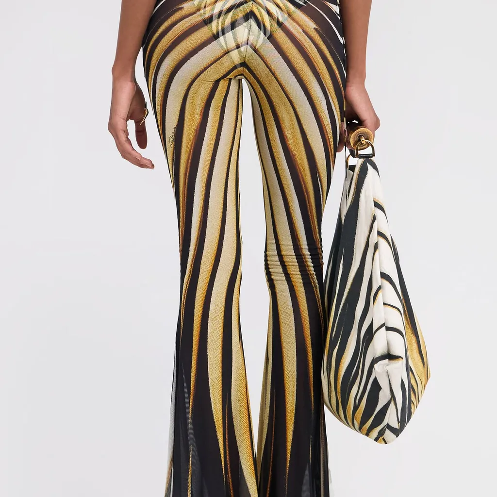 Roberto Cavalli Ray Printed Trousers