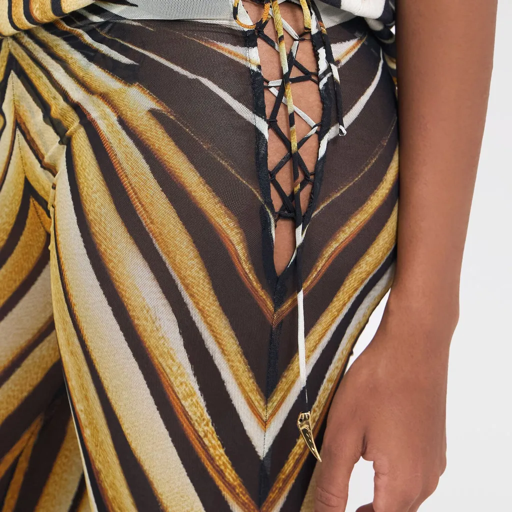 Roberto Cavalli Ray Printed Trousers