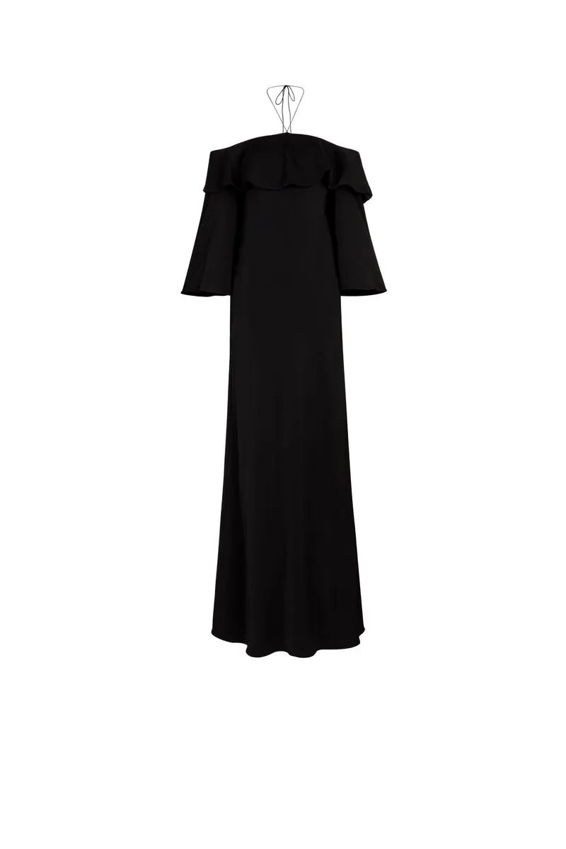 Roberto Cavalli Off-Shoulder Maxi Dress