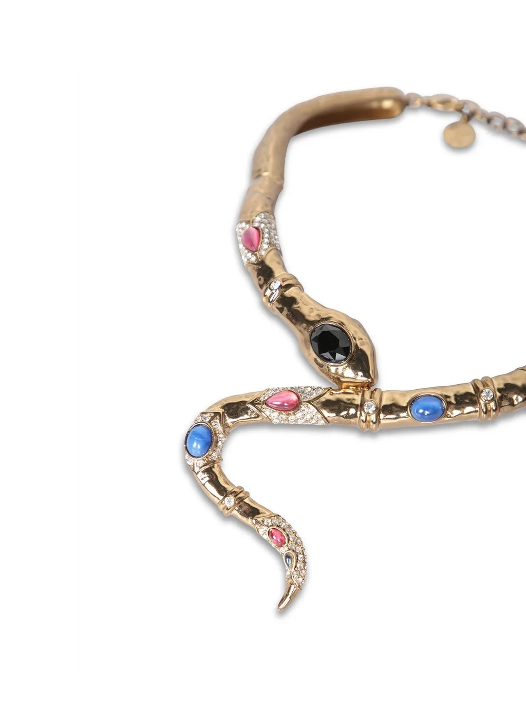 Roberto Cavalli Snake Pendant Necklace