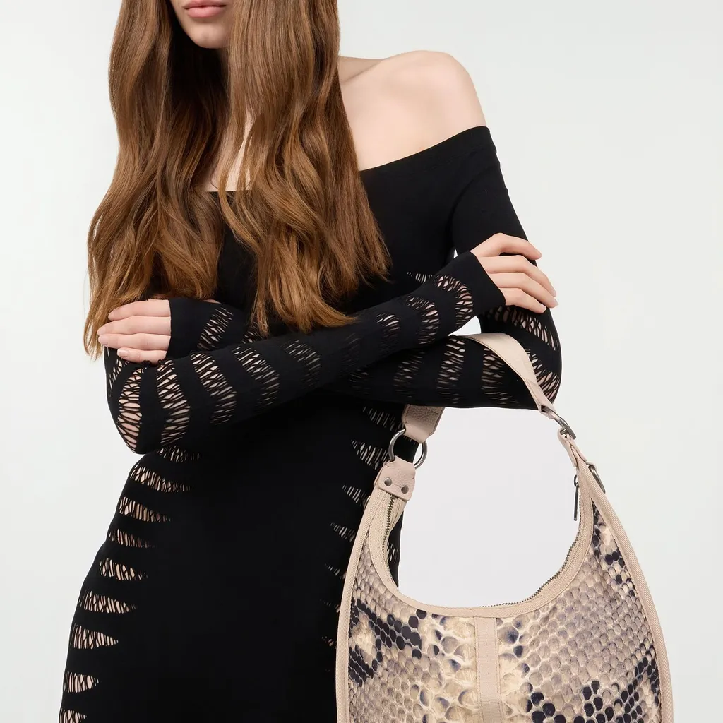 Roberto Cavalli Bologna Print Shoulder Bag