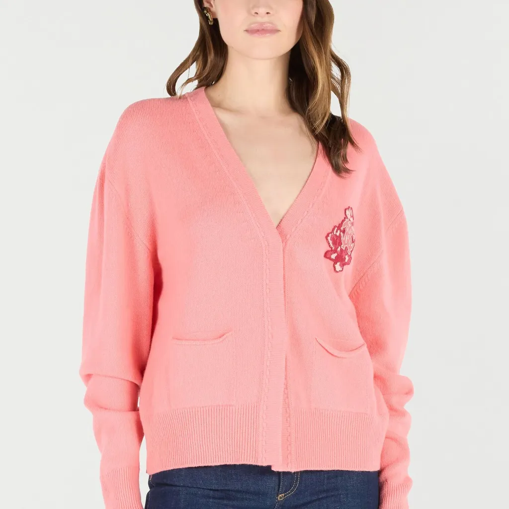 Roberto Cavalli Mirror Snake Cardigan