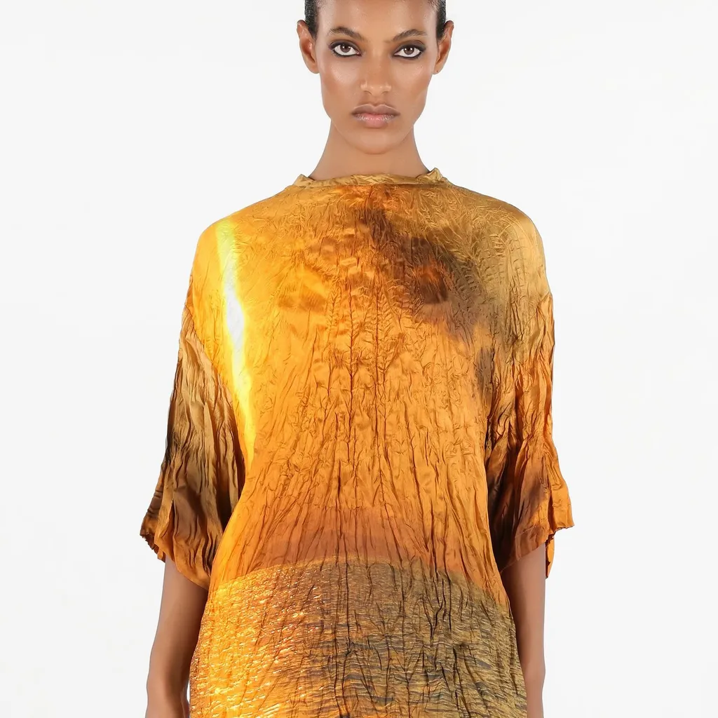 Roberto Cavalli Sunset Print Top