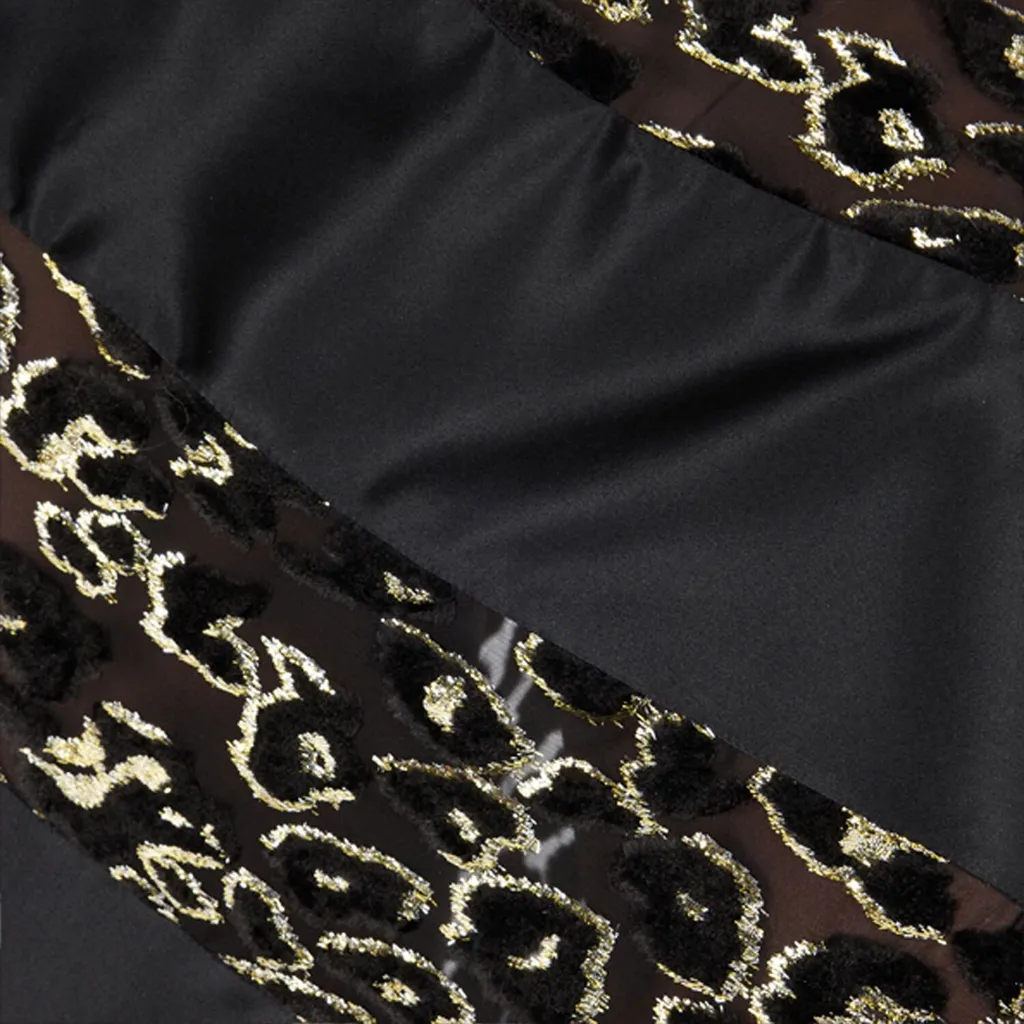Roberto Cavalli See-Through Leopard Dress