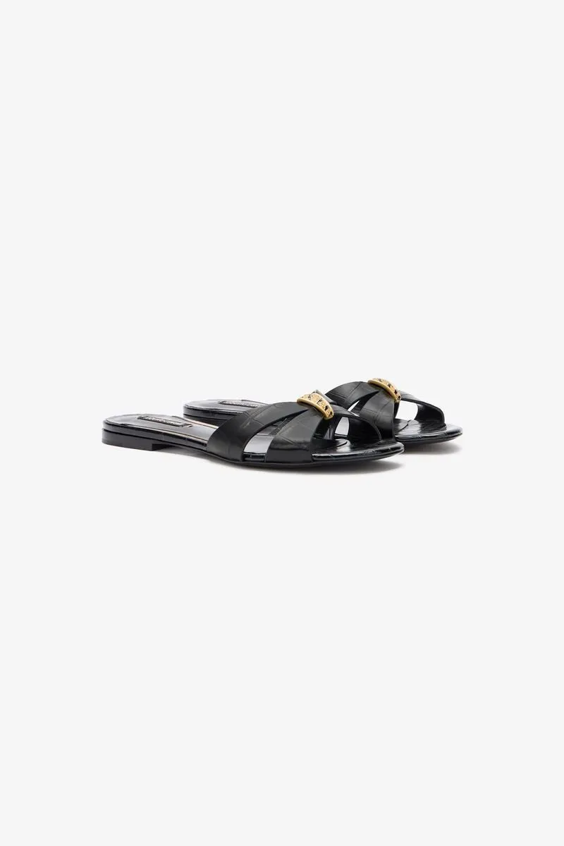Roberto Cavalli Crystal-Embellished Sandals
