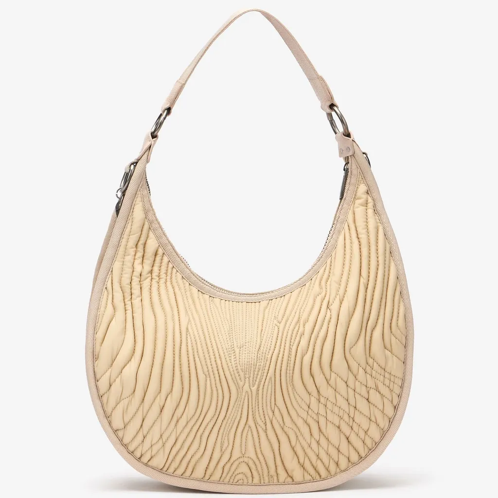 Roberto Cavalli Matelassé Hobo Shoulder Bag