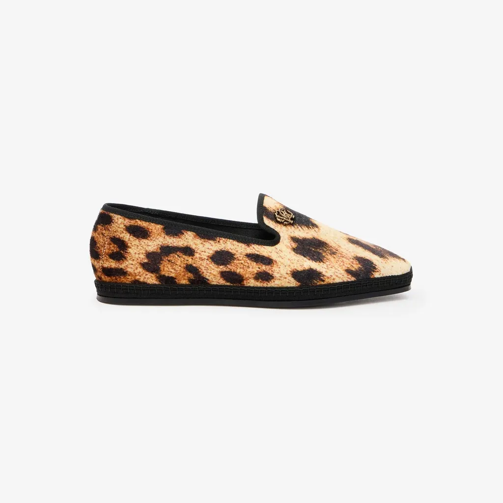 Roberto Cavalli Mirror Snake Flat Shoes