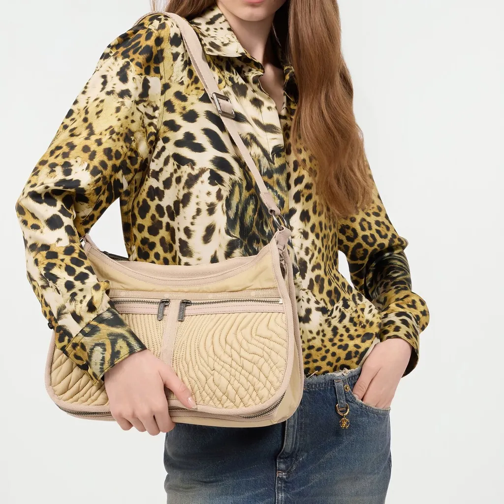 Roberto Cavalli Matelassé Shoulder Bag