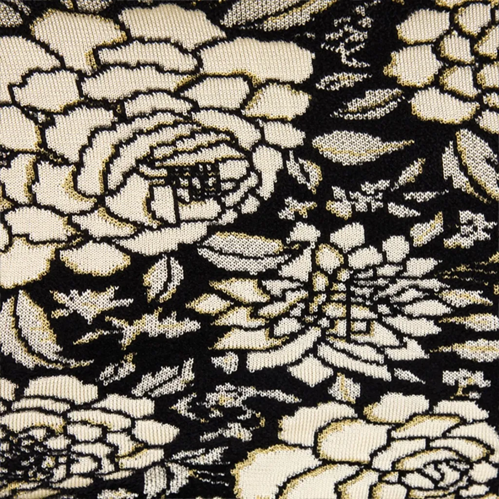 Roberto Cavalli Jacquard Floral Knitwear